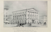 “Second Building of the New York Society Library, 1840-1853,” Austin Baxter Keep, *History of the New York Society Library* (New York: De Vinne Press, 1908), 400.